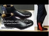 Christian Louboutin Leather Boots Photos