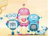Robot Nursery Story Pictures