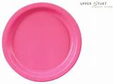 Images of Hot Pink Paper Plates