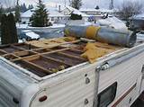 Trailer Home Roof Repair Pictures