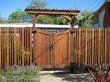Japanese Wood Fence Designs Images