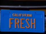 Pictures of Fresh Prince License Plate