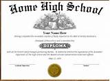 Online Diploma High School Pictures