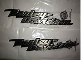 Photos of Harley Davidson Gas Tank Decals