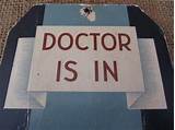The Doctor Is In Out Sign Photos