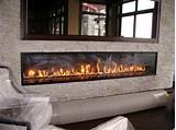 Ventless Gas Fireplace With Glass Rocks Photos