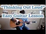 Photos of How To Play Thinking Out Loud On Guitar