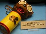World War 2 Mickey Mouse Gas Mask