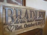 Pictures of Family Name Wood Signs