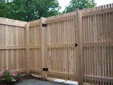 Wood Fence Building
