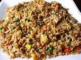 Quick Chinese Rice Dish Pictures