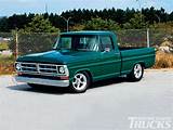 Pictures of Ford Custom Trucks