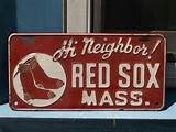 Pictures of Red Sox Plates