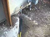 Pictures of Underground Propane Gas Line