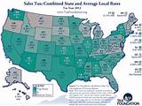 Pictures of State Sales Tax Per State