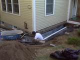 Perimeter Basement Drain System Images