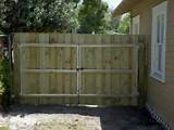 Images of Wood Fencing Gate