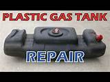 Gas Tank Plastic Repair Photos