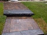 Images of Diy Wood Plank Stamped Concrete