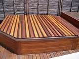 Wooden Roll Up Hot Tub Covers Pictures
