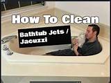 Pictures of How To Clean Bathtub