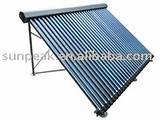 Pictures of Vacuum Heat Pipe Solar Collector