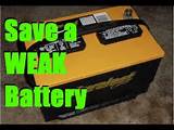 Car Battery Repair Epsom Salt