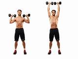 Floor Dumbbell Exercises Photos