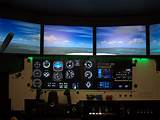 Pictures of Pilot Flight Simulator Training