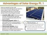 Advantages Of Solar Power Images