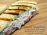 Pictures of Turkey Panini Sandwich Recipes