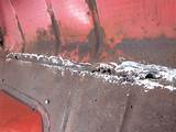 Photos of Rust Repair With Fiberglass