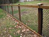 Pictures of Wood Fence With Chain Link