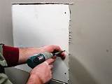 How To Repair Drywall Nail Holes Photos