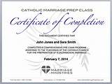 Photos of Catholic Marriage Preparation Classes