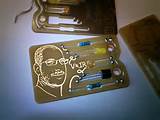 Photos of Circuit Board Business Card