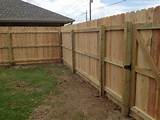 Pictures of Wood Fence Construction