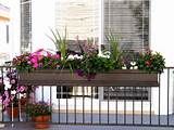 Flower Box Holder For Balcony