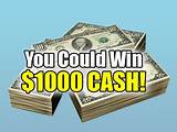 Win 1000 Dollars Contest