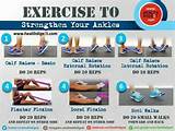 Ankle Muscle Strengthening Exercises