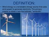 Photos of Energy Resources Wind Power
