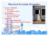 Pictures of Physical Security Assessment Report