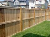 Photos of Building A Wood Panel Fence