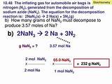 Nitrogen Gas Equation