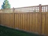 Pictures of Wood Fence Designs
