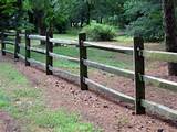 Split Rail Wood Fence Images