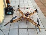 Plywood Quadcopter Frame Pictures