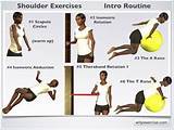 Shoulder Muscle Exercises Pictures