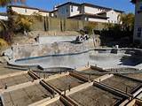 Pool Landscaping With Retaining Walls Images