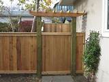 Decorative Wood Fence Ideas Pictures